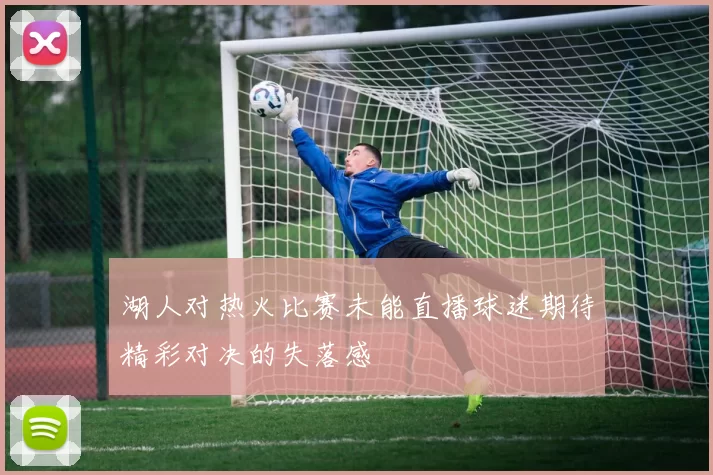 湖人对热火比赛未能直播球迷期待精彩对决的失落感